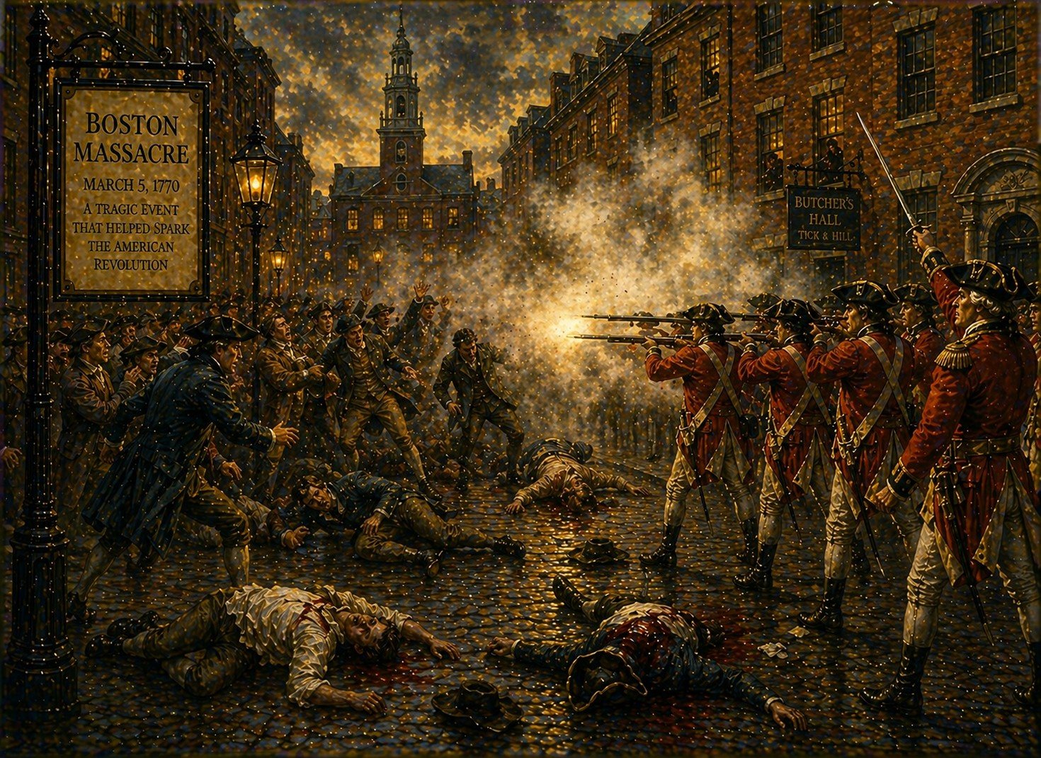 Freedom Trail Boston - Boston Massacre Site
