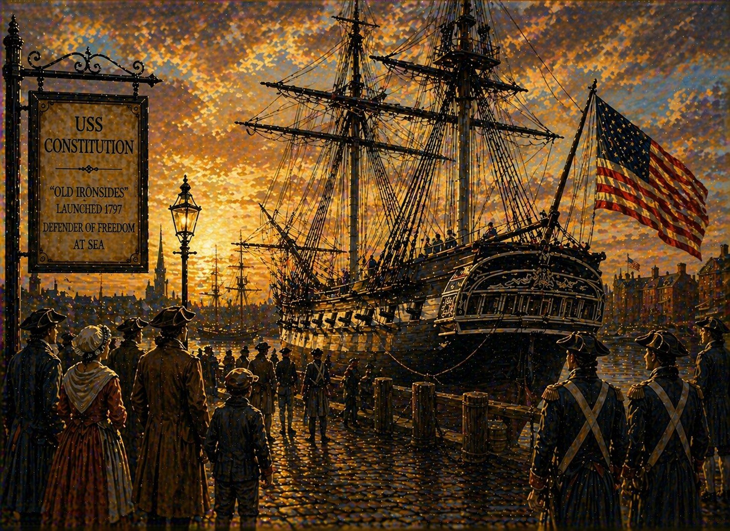 Freedom Trail Boston - USS Constitution